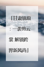 甘肃镇原：一袭剪云裳 解锁跨界新风尚
