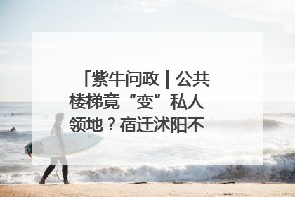 紫牛问政｜公共楼梯竟“变”私人领地？宿迁沭阳不动产登记引质疑