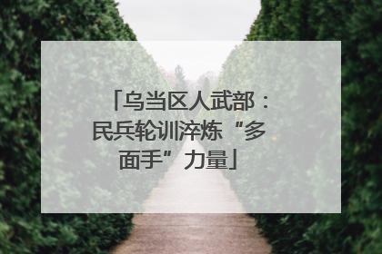 乌当区人武部：民兵轮训淬炼“多面手”力量