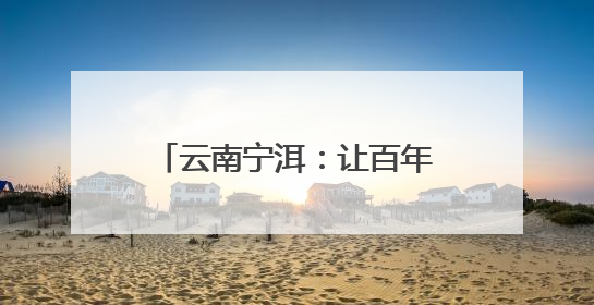 云南宁洱：让百年古树“老有所依”