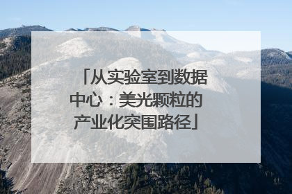 从实验室到数据中心：美光颗粒的产业化突围路径