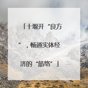 十堰开“良方”，畅通实体经济的“筋络”