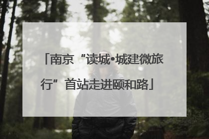 南京“读城•城建微旅行”首站走进颐和路