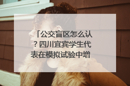 公交盲区怎么认？四川宜宾学生代表在模拟试验中增强乘车安全意识