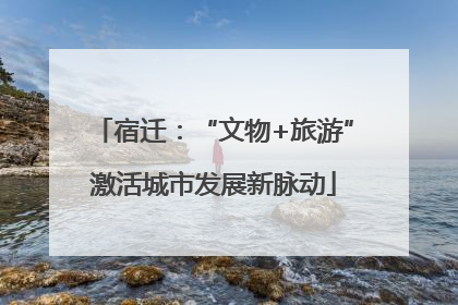 宿迁：“文物+旅游”激活城市发展新脉动