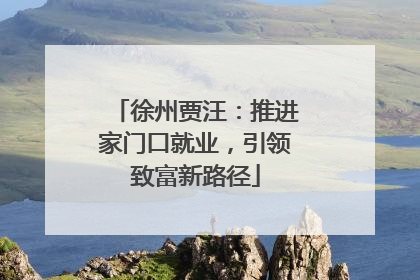 徐州贾汪：推进家门口就业，引领致富新路径