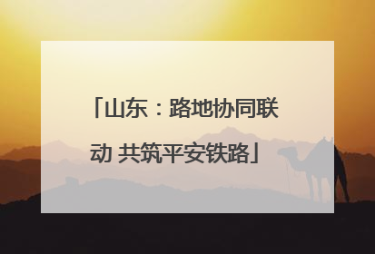 山东：路地协同联动 共筑平安铁路