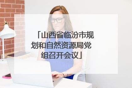 山西省临汾市规划和自然资源局党组召开会议
