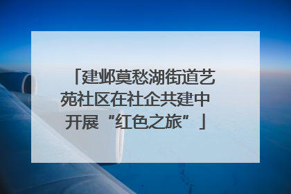 建邺莫愁湖街道艺苑社区在社企共建中开展“红色之旅”