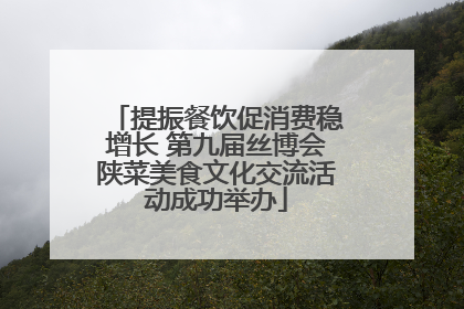 提振餐饮促消费稳增长 第九届丝博会陕菜美食文化交流活动成功举办