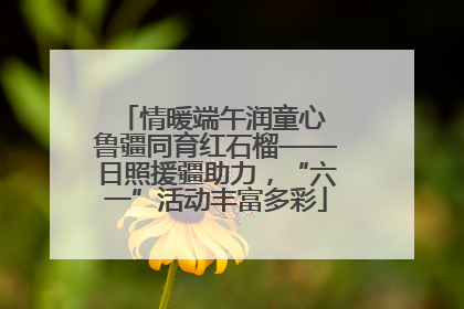 情暖端午润童心 鲁疆同育红石榴——日照援疆助力，“六一”活动丰富多彩