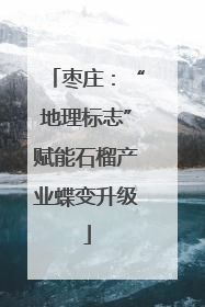 枣庄：“地理标志”赋能石榴产业蝶变升级