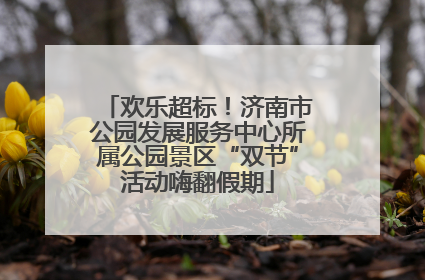 欢乐超标！济南市公园发展服务中心所属公园景区“双节”活动嗨翻假期