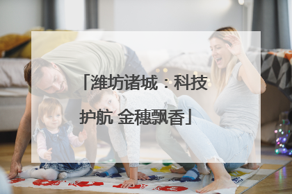 潍坊诸城：科技护航 金穗飘香