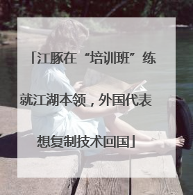 江豚在“培训班”练就江湖本领，外国代表想复制技术回国