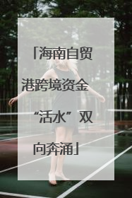海南自贸港跨境资金“活水”双向奔涌