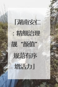 湖南安仁：精细治理靓“颜值” 规范有序增活力