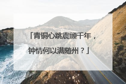 青铜心跳震颤千年，钟情何以满随州？