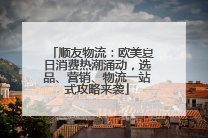 顺友物流：欧美夏日消费热潮涌动，选品、营销、物流一站式攻略来袭