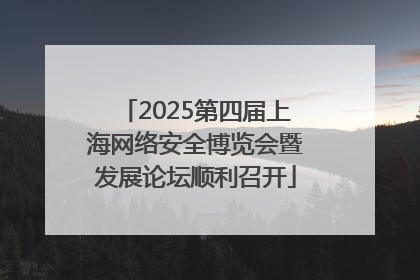 2025第四届上海网络安全博览会暨发展论坛顺利召开