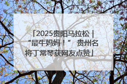 2025贵阳马拉松｜“最牛妈妈！” 贵州名将丁常琴获网友点赞