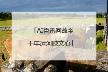 AI鲁迅回故乡千年运河映文心